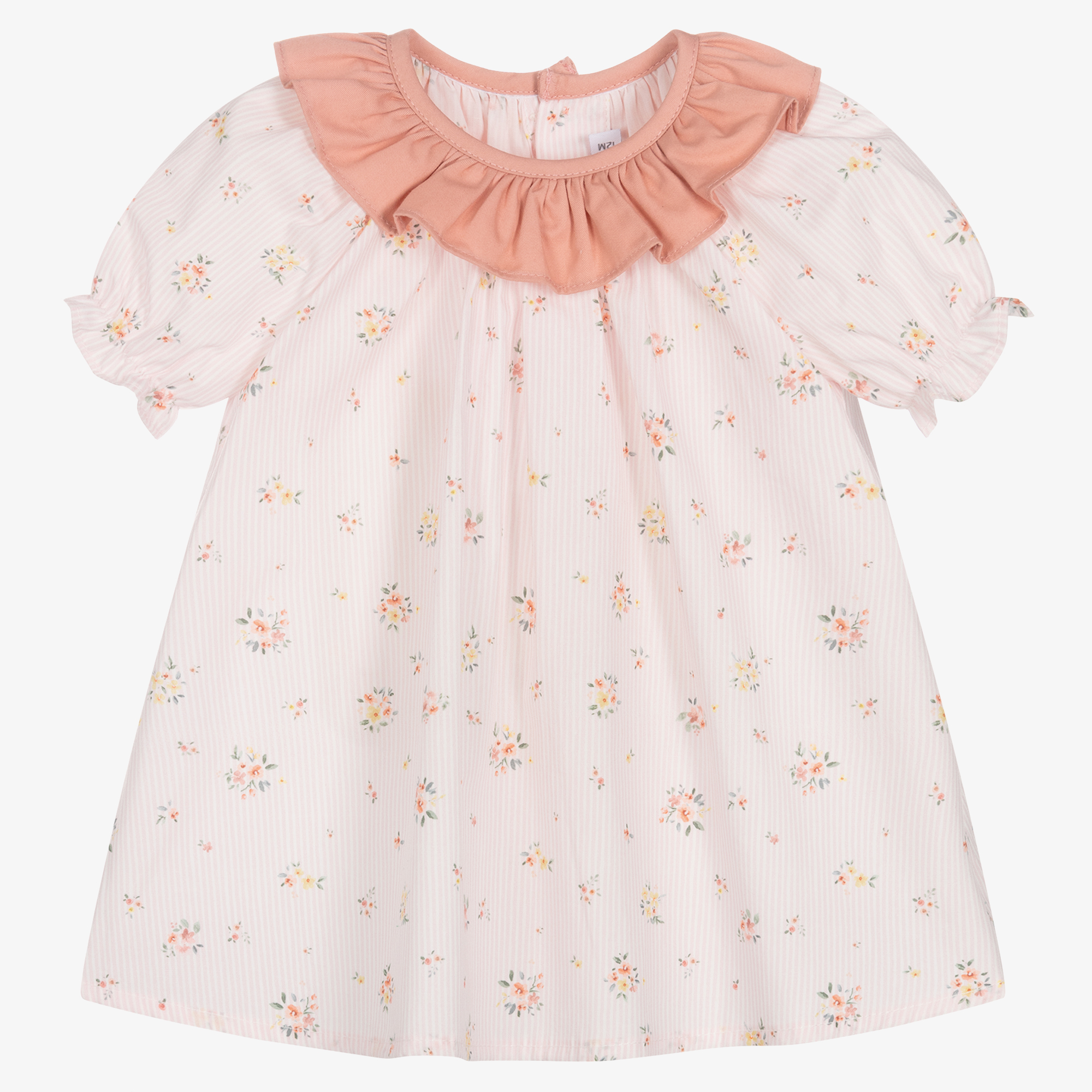 white christmas dresses Mille Paloma Dress in Chambray Polka Dot Xs main image 0