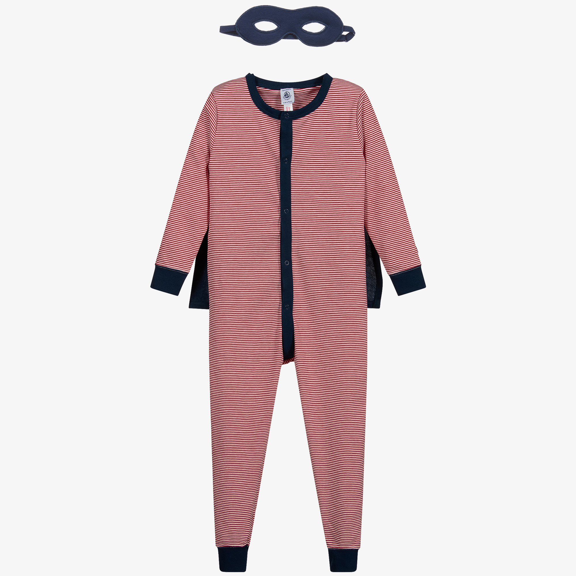 Petit Bateau Red Blue Striped Onesie Set Childrensalon Outlet