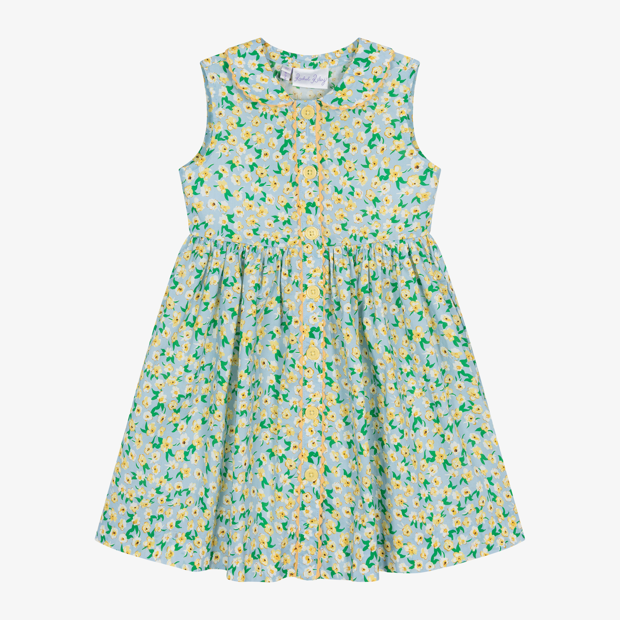 retrofete green mini dress Strapless Rachel Green Short Dress Yellow Embroidered Dress Prom Homec –  Hoprom main image 0