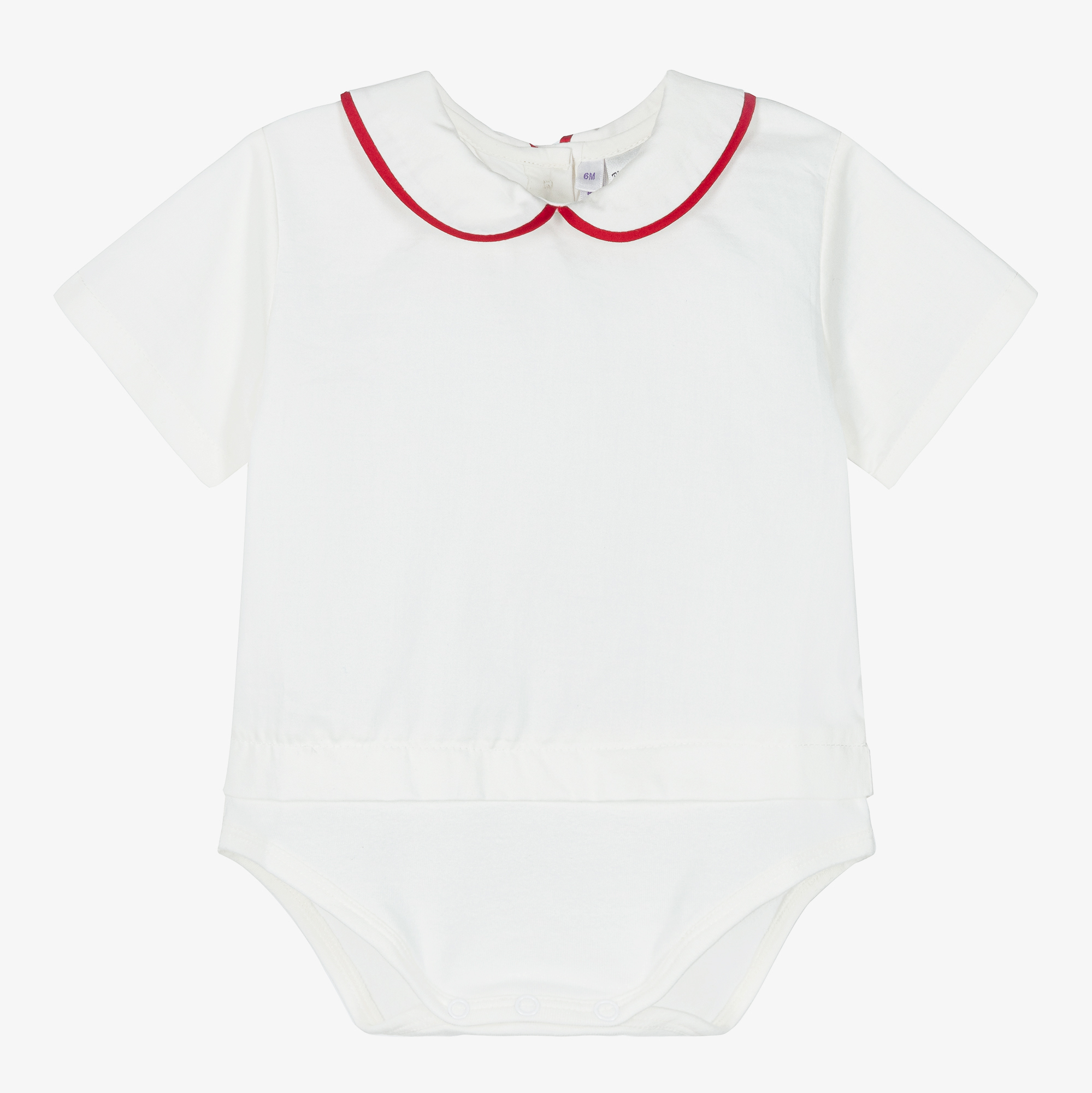 Rachel Riley Ivory Cotton Bodysuit