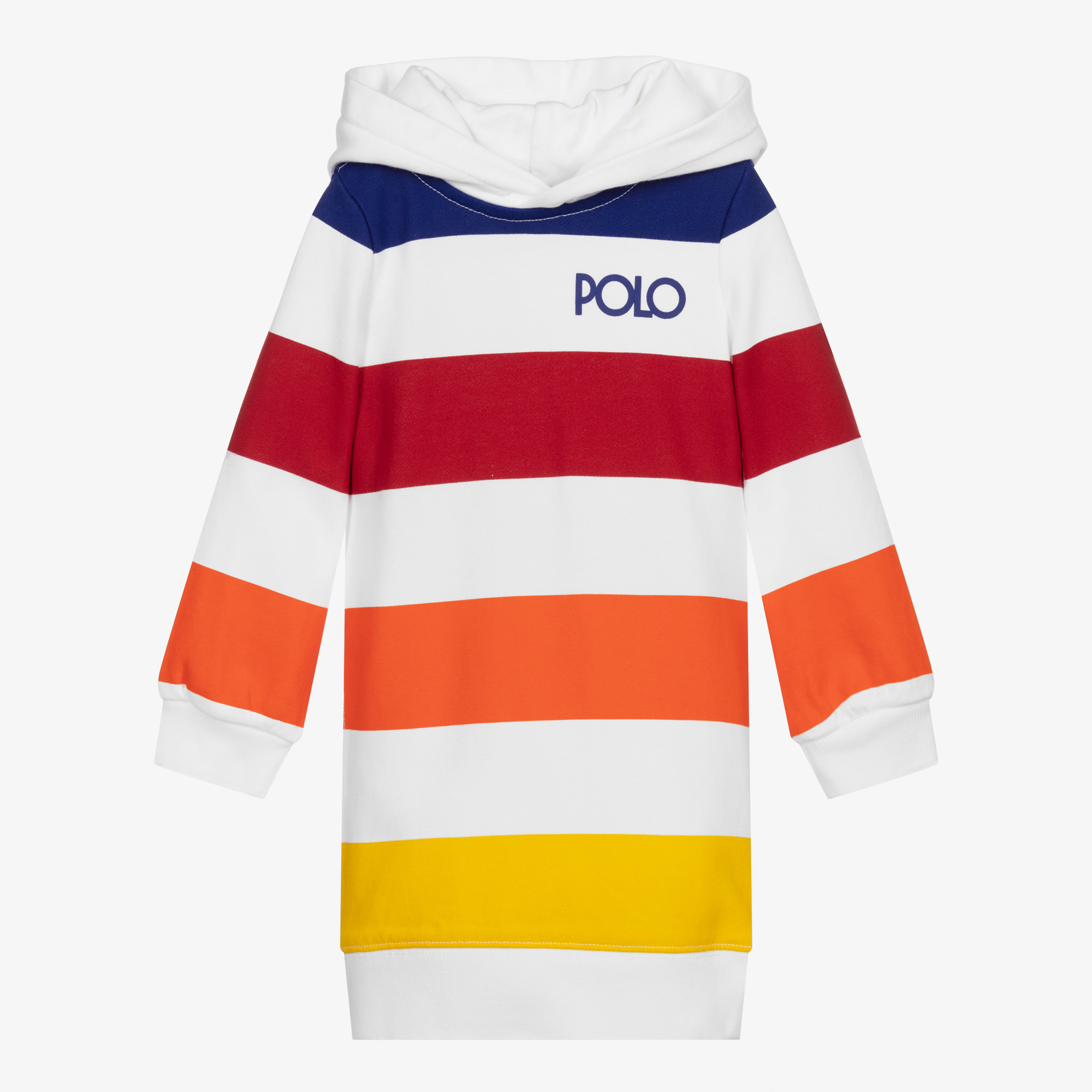 Polo Ralph Lauren Multicolor Stripe Hooded Dress Childrensalon