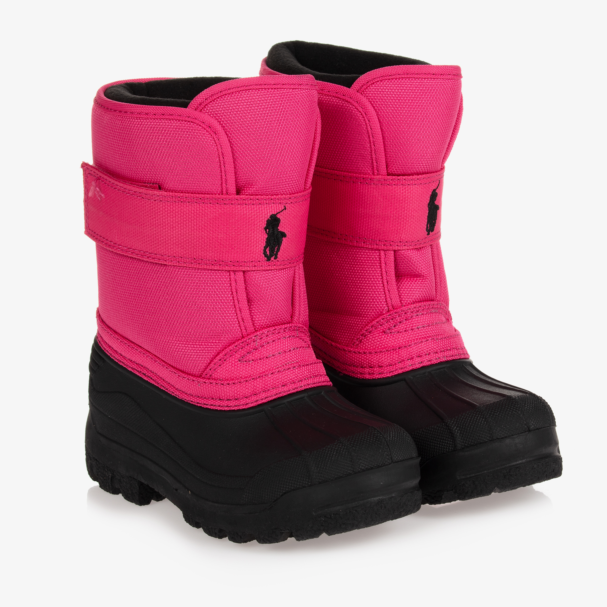 Polo Ralph Lauren - Pink Logo Snow Boots | Childrensalon Outlet