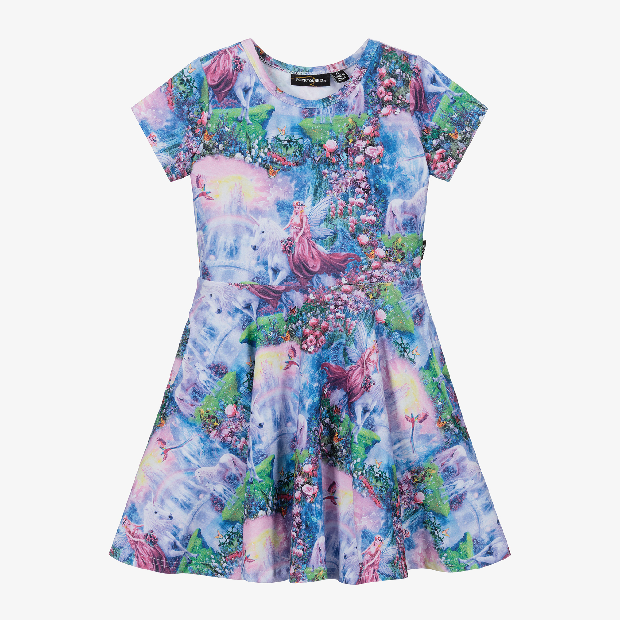 white christmas dresses Retro Puff Sleeves Cotton Night Dress L I Retro Fairy main image 0