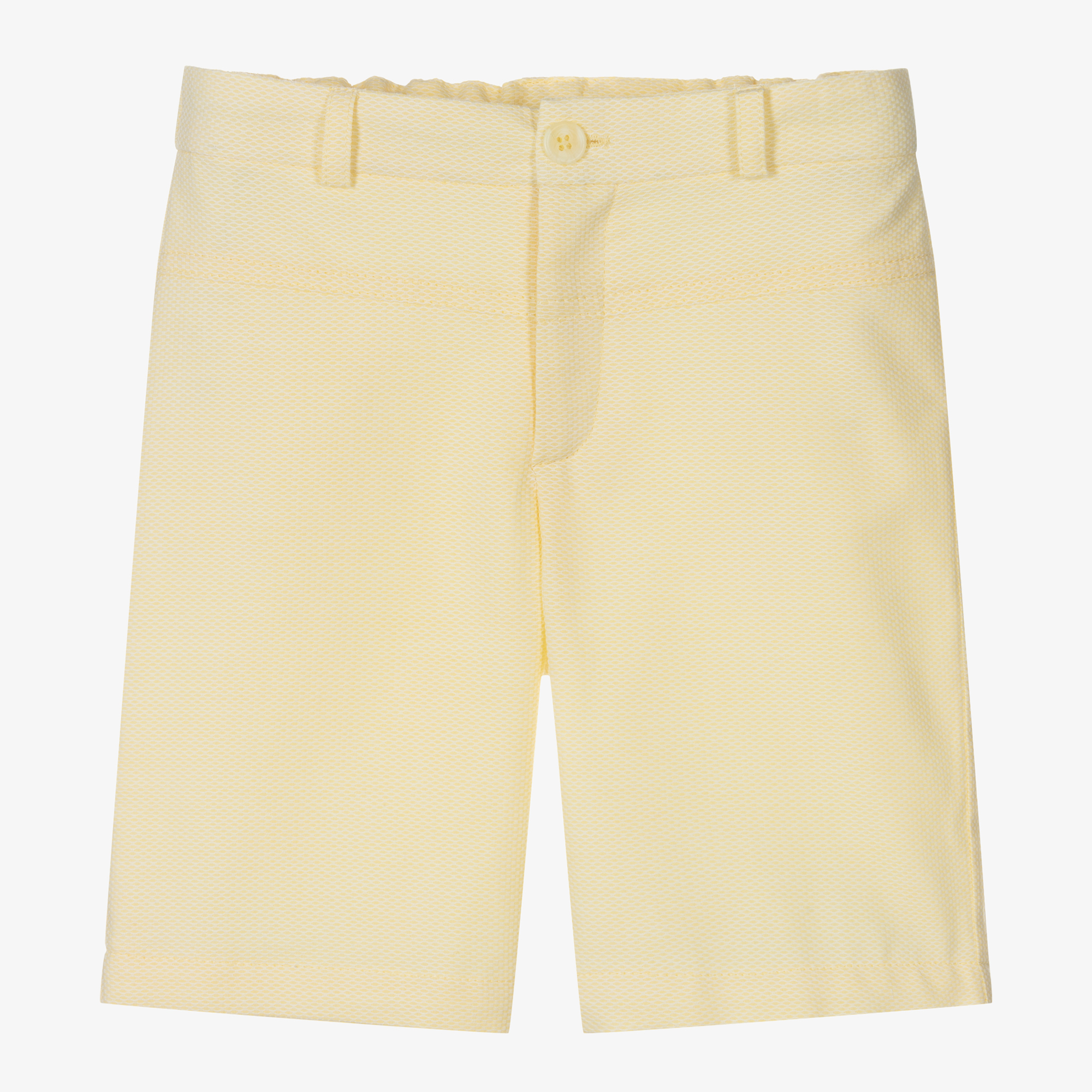 Sarah Louise Boys Yellow Cotton Shorts