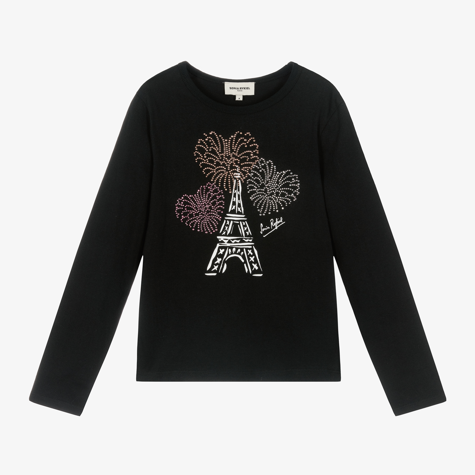 Sonia Rykiel Paris - Girls Cotton Paris Design Top