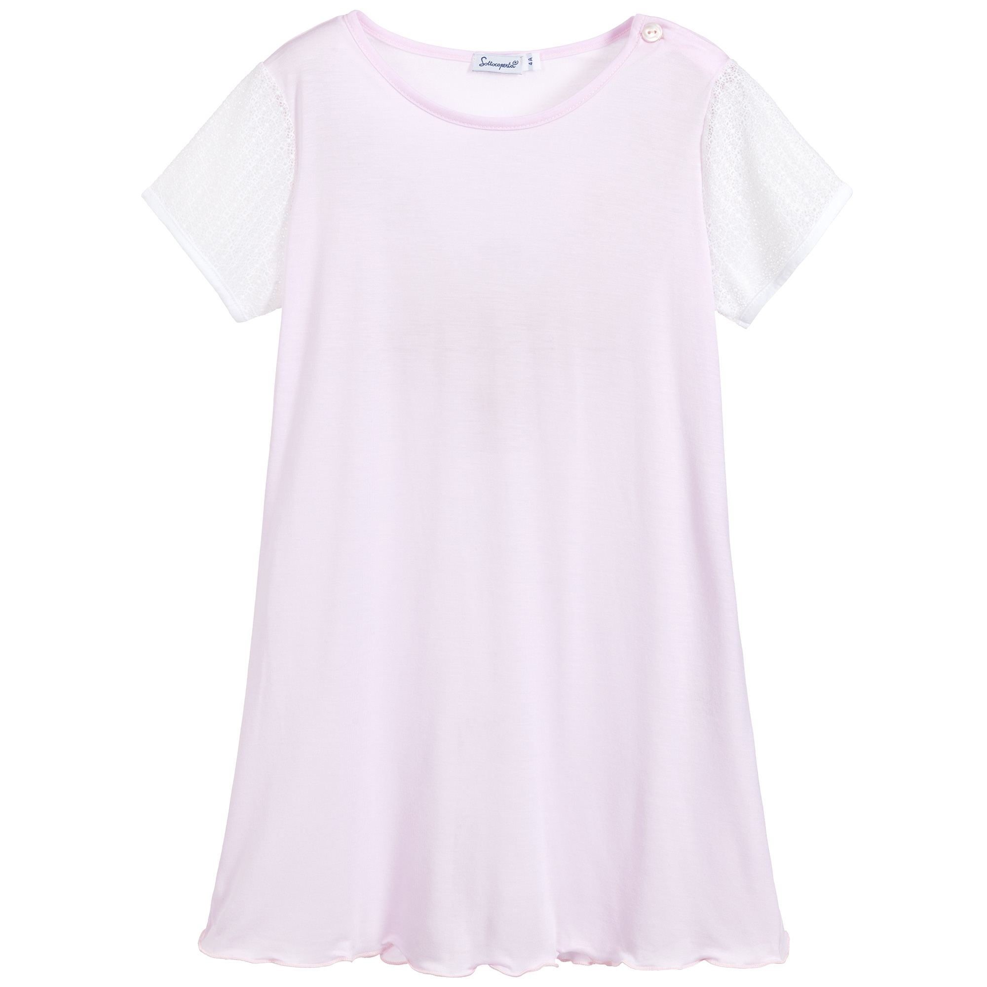 baby pink night dress
