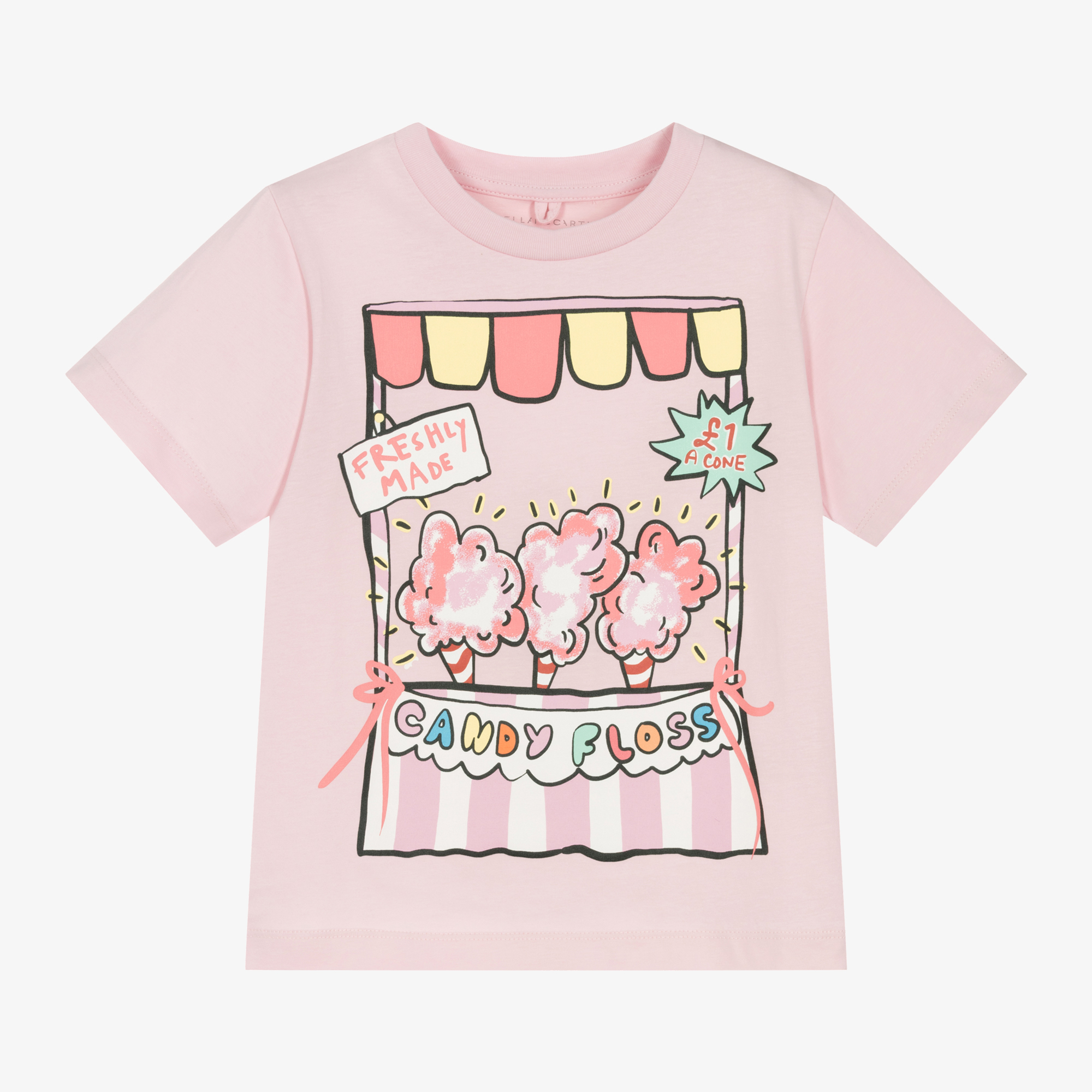 【送料&関税込】Stella McCartney Crystal Lips T-shirt Purple T-shirt with logo ADIDAS by Stella McCartney - Vitkac