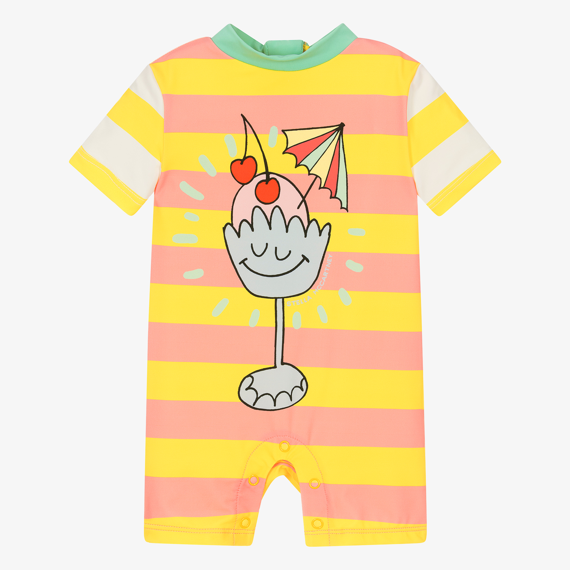 STELLA McCARTNEY KIDS 12M ジャンプスーツ　中綿 Stella McCartney Kids - Baby Boys Blue Star Snowsuit