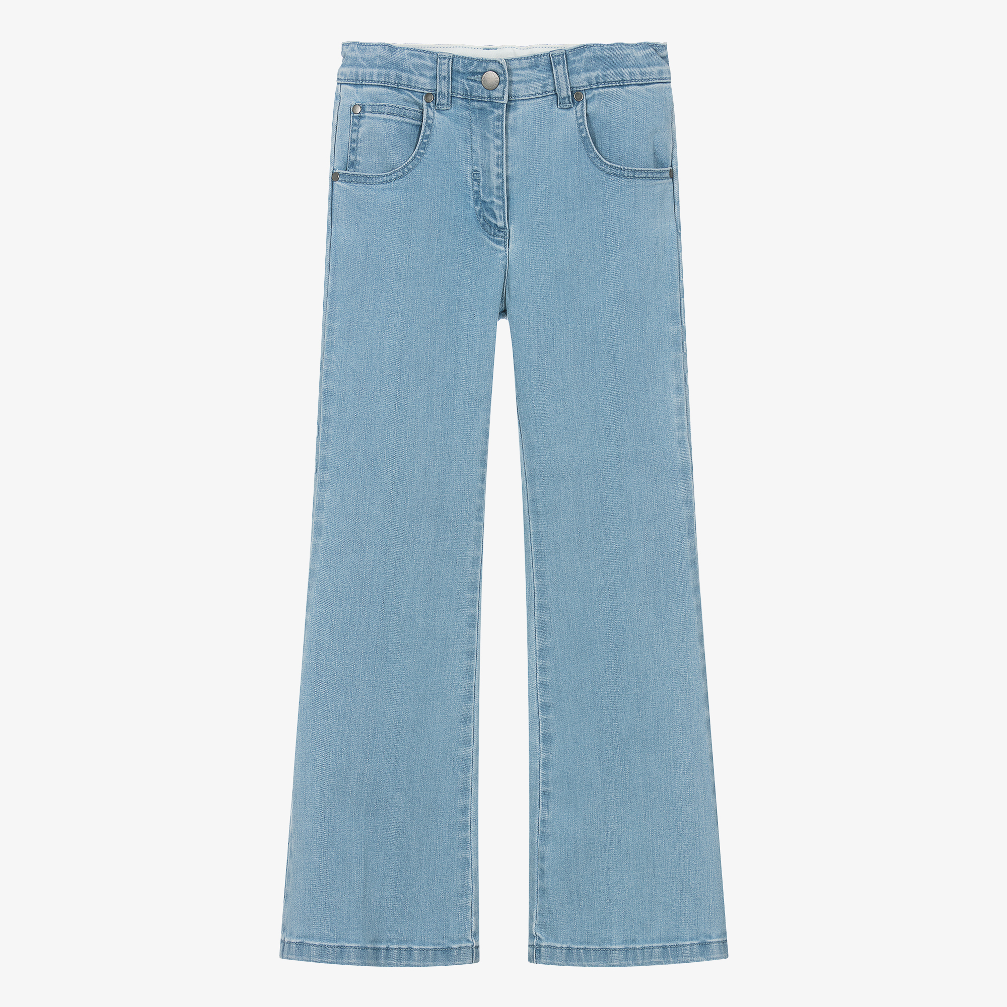 キッズ用ボトムス JUNIOR STELLA MCCARTNEY Jeans TW6C20Z0746 600 Blue Stella McCartney Kids gem-embellished Jeans | Blue | FARFETCH