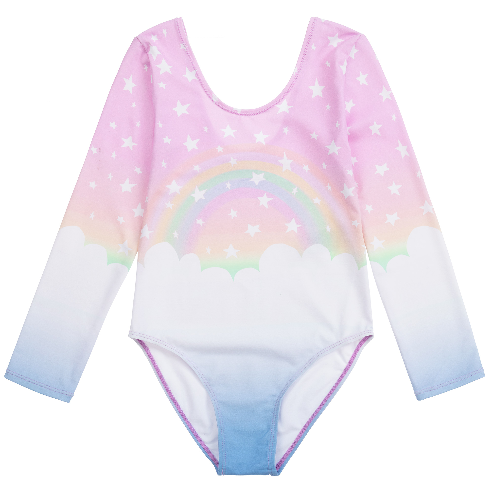 Stella McCartney Kids Teen Pink Blue Bodysuit