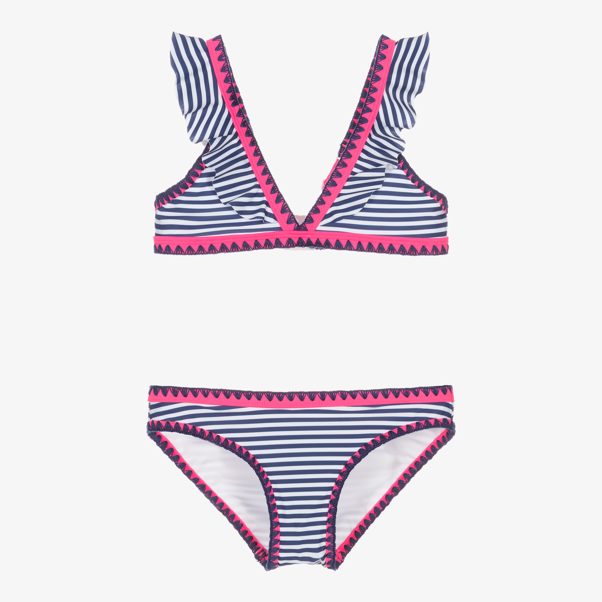 Pink and blue bathing suit shop
