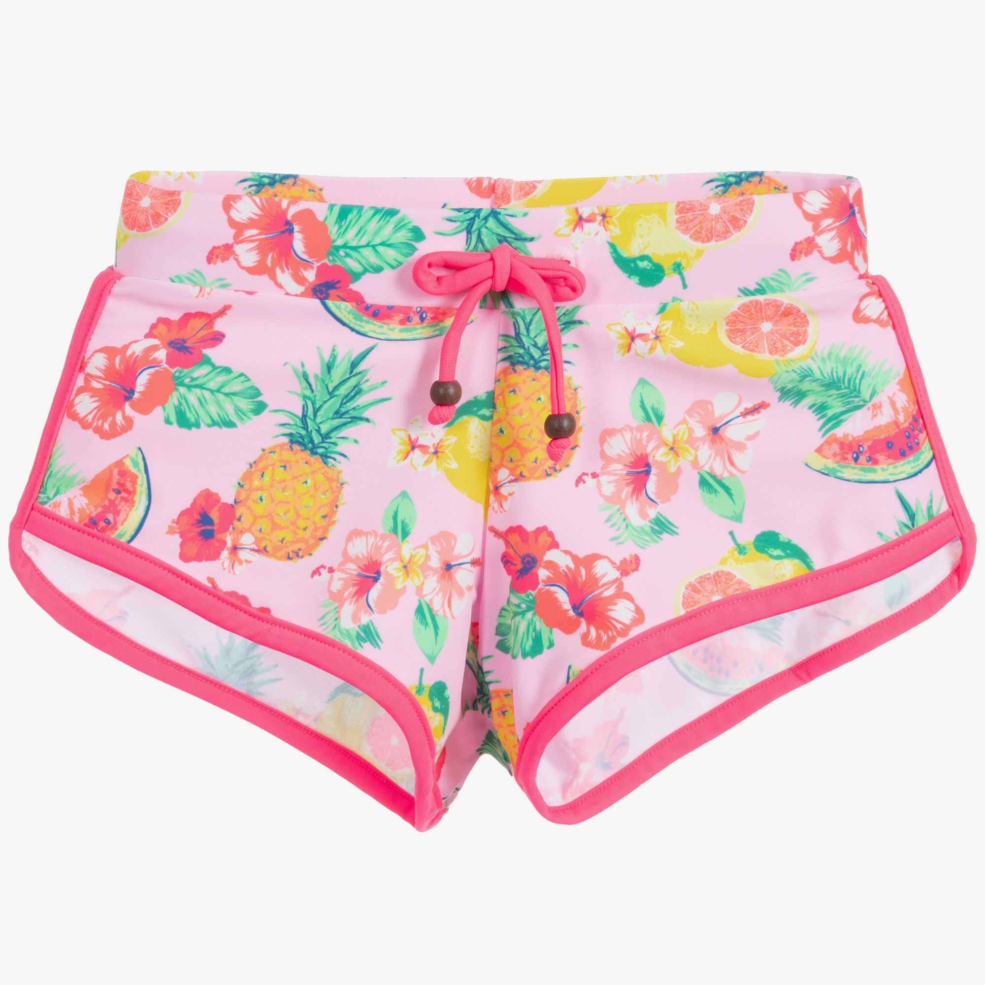 Ladies pink sales swim shorts
