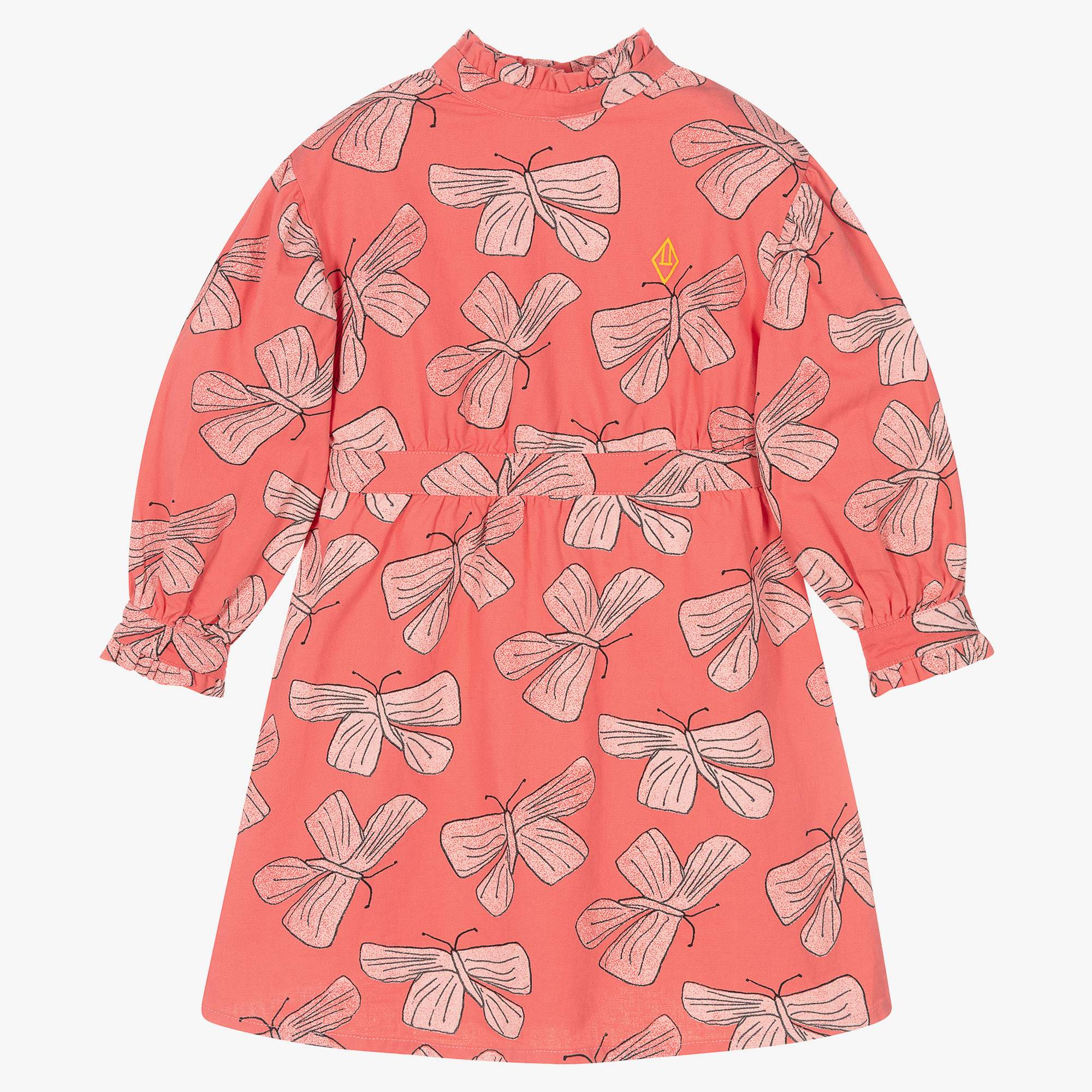 Herencia manga enchufe The Animals Observatory - Girls Pink Cotton Dress | Childrensalon Outlet