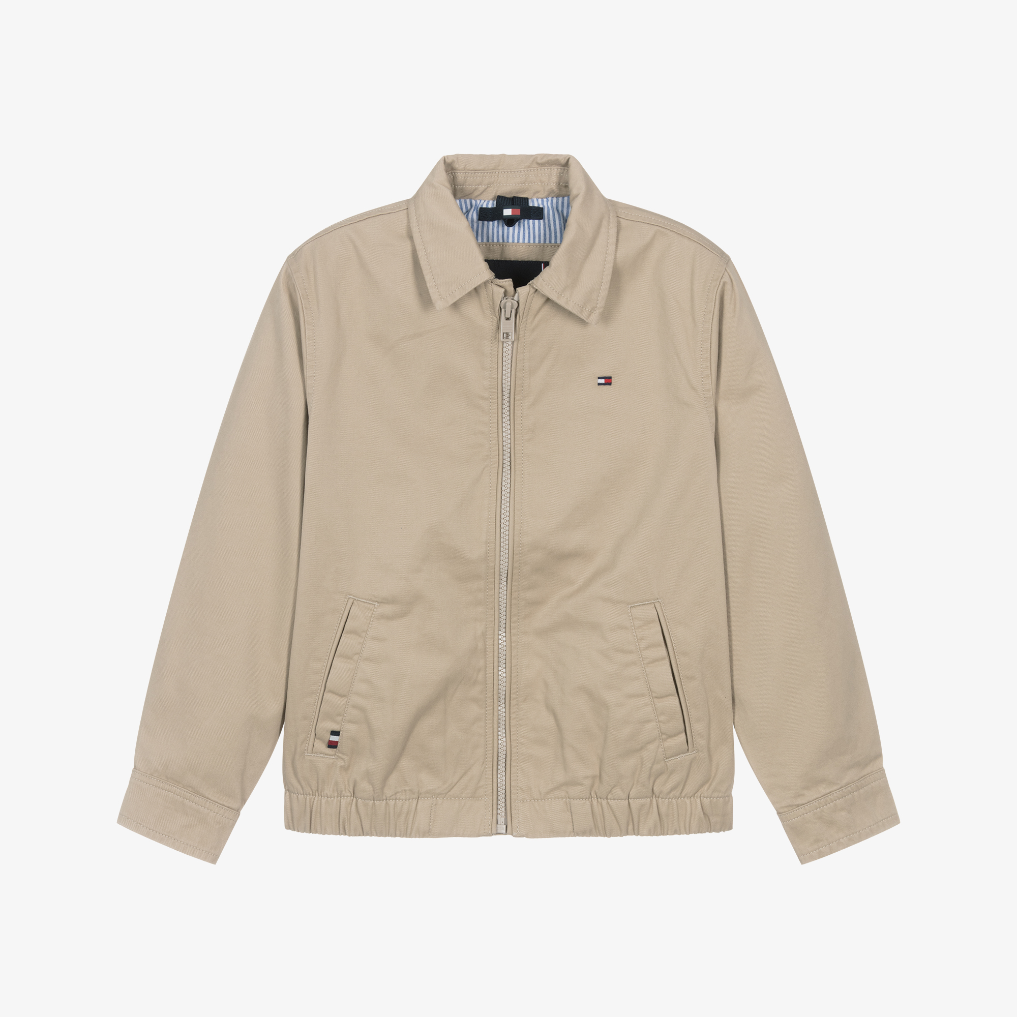 Hilfiger Windbreaker Jacket Tommy Jeans Jacke Vintage Coat Beige