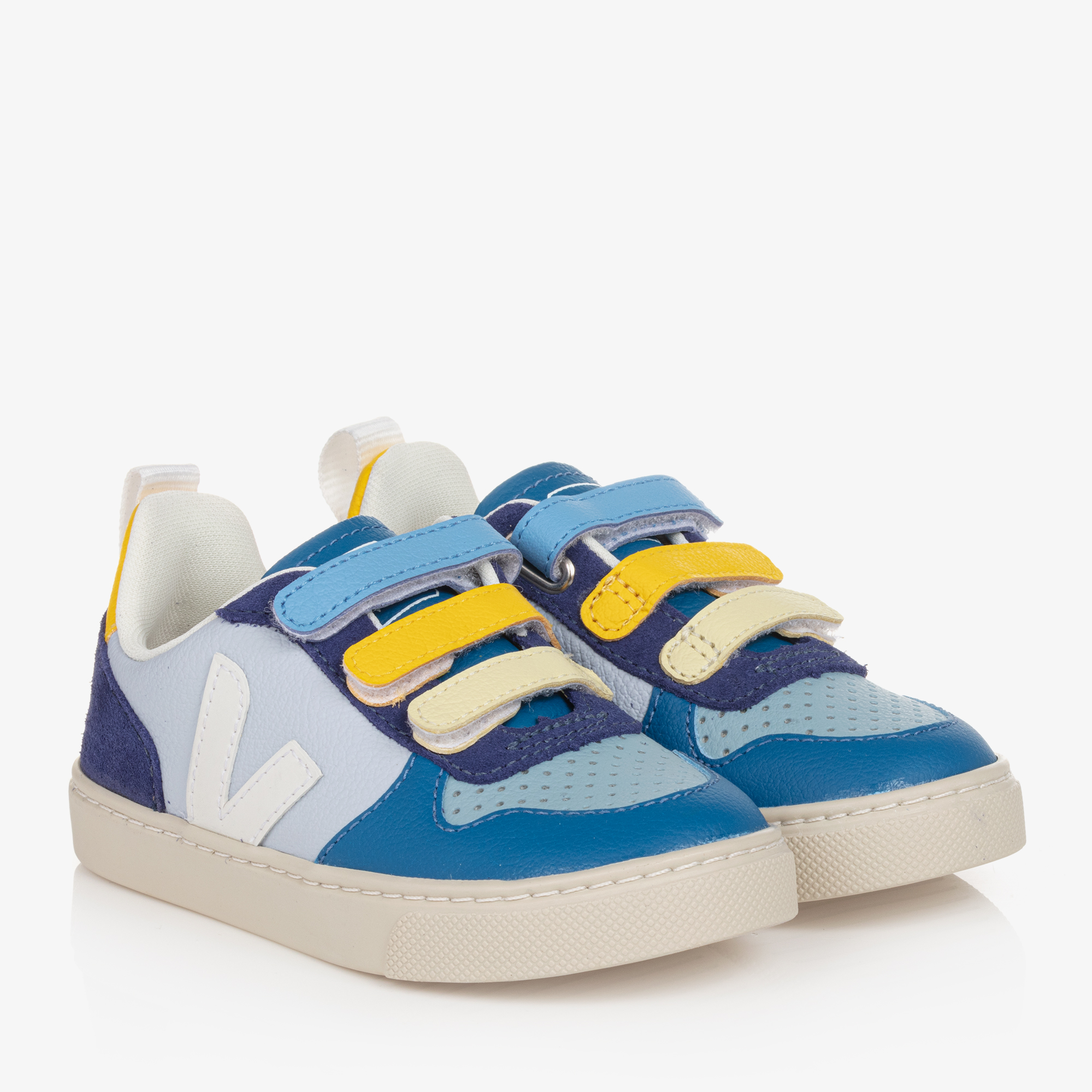 Veja Kids Bonton X Veja Veja Veja X Bonton V-10 Velcro Leather
