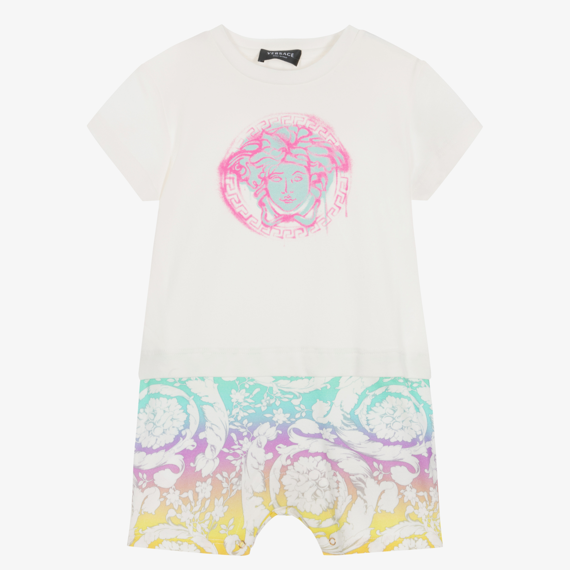 Versace Песочник с принтом Medusa и Barocco