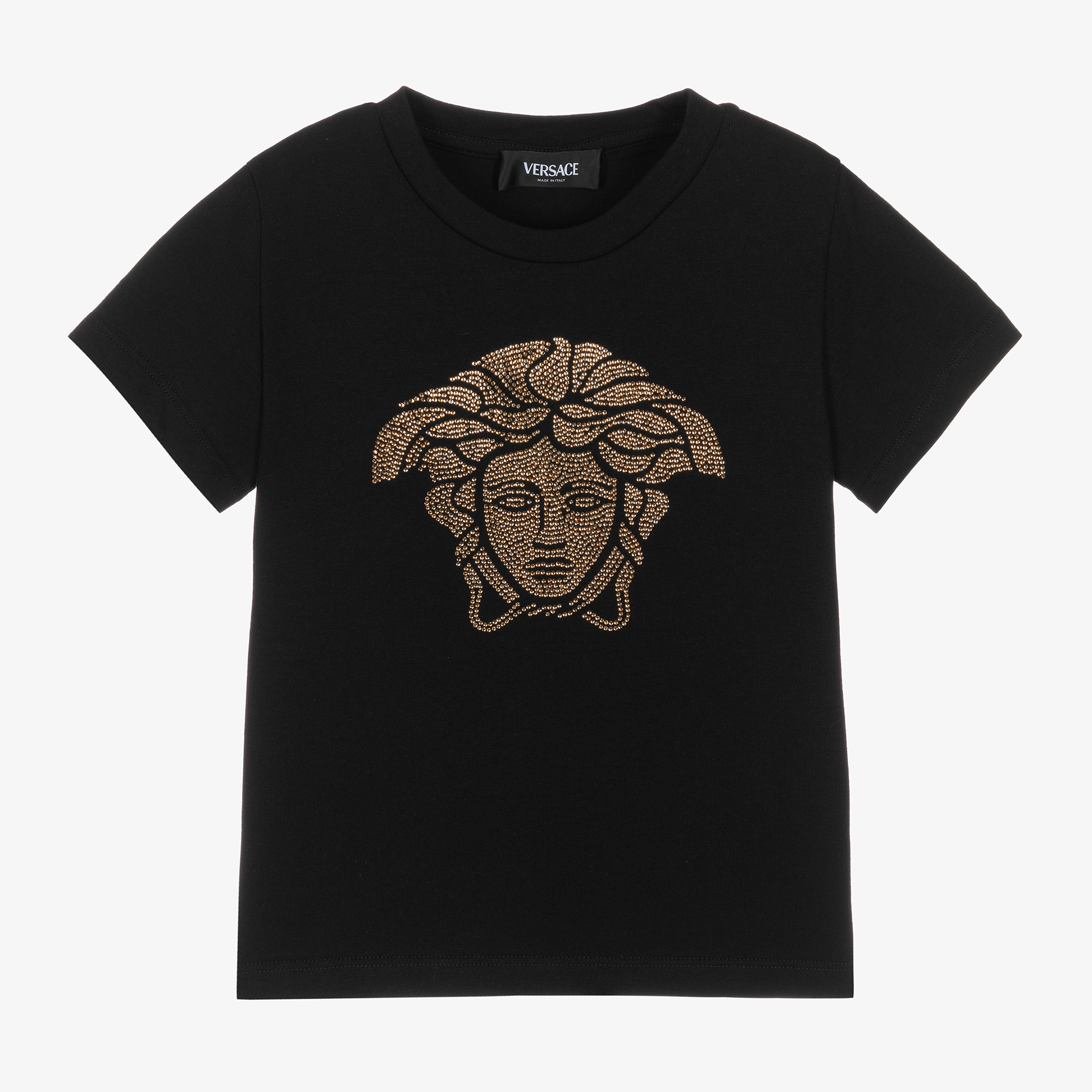 versace-girls-black-cotton-