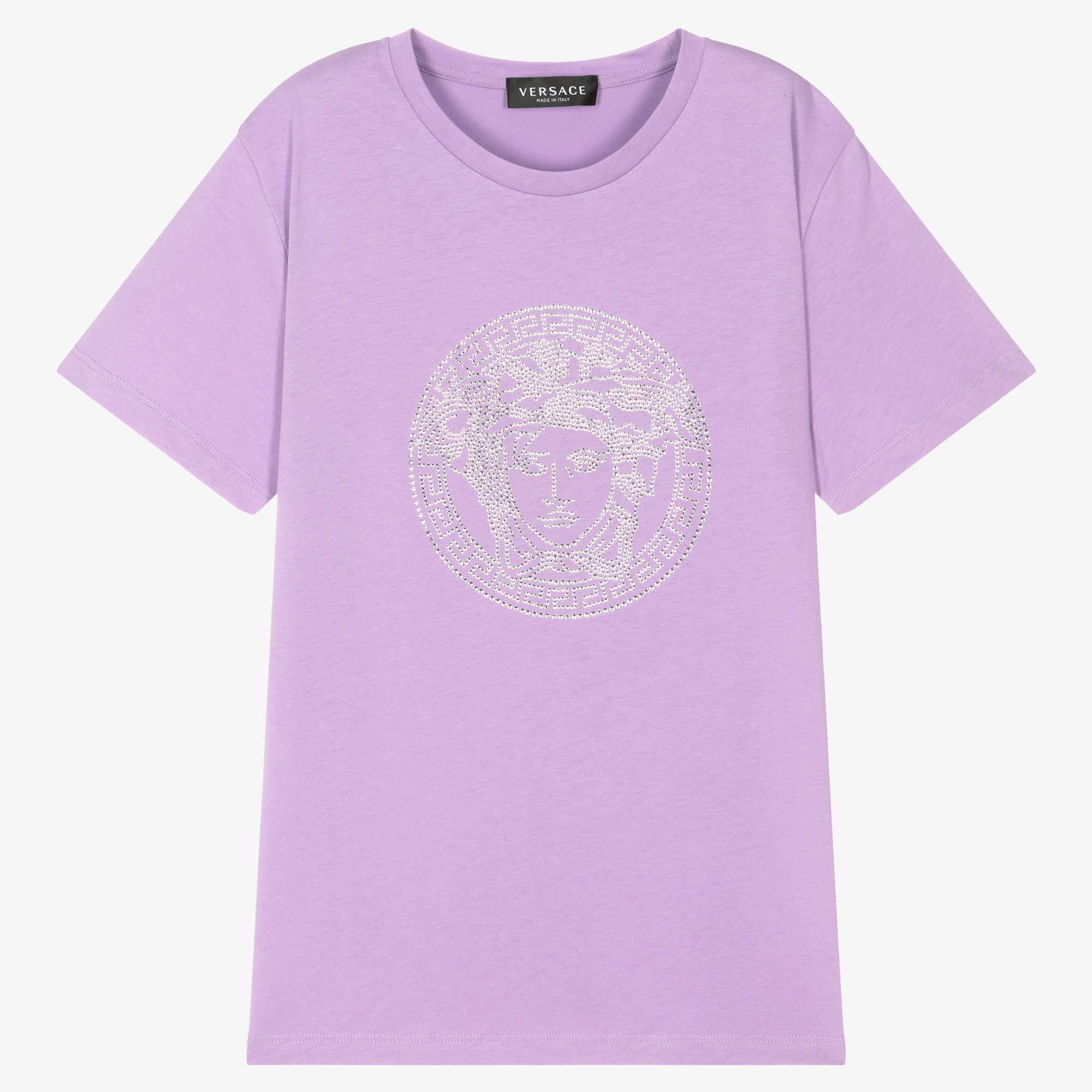 ANTONELLA RIZZA 売れ筋商品|||アントネラ リッツァ Tシャツ トップス レディース T-shirts Purple パープル 【EL.FO(エルフォ)】CVC天竺AラインTシャツ レディース