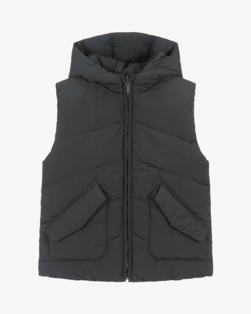 Mayoral-جيليه رمادي بيج قابل للعكس للأولاد مع قبعة | Childrensalon Outlet