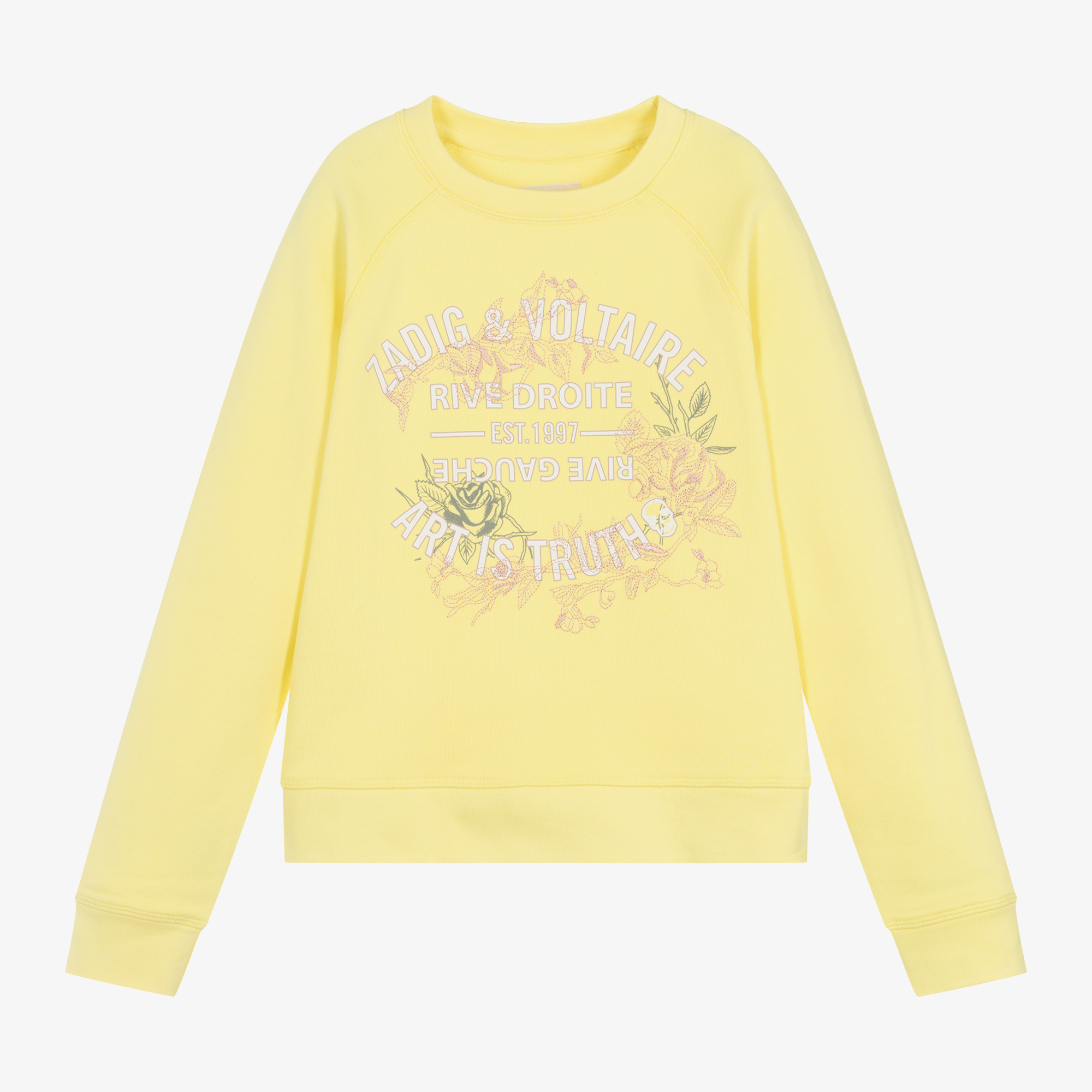Floral sweatshirt sales